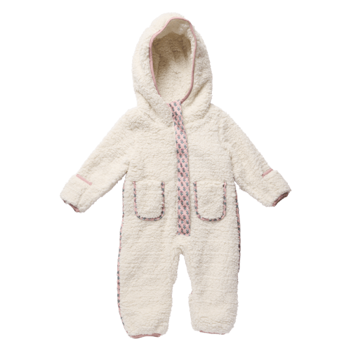Baby Girls Pramsuit - Cream – Pink Chicken