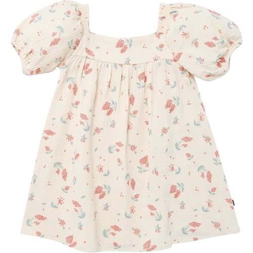 Modern Moments by Gerber Baby Girls' Dress with Puff Sleeves