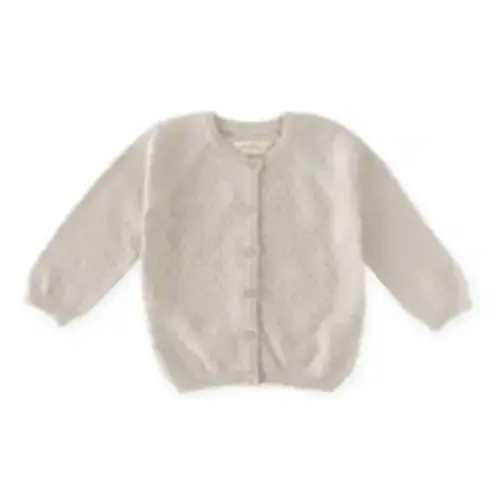 Pointelle Knit Sweater - Natural (size 0-6 months)