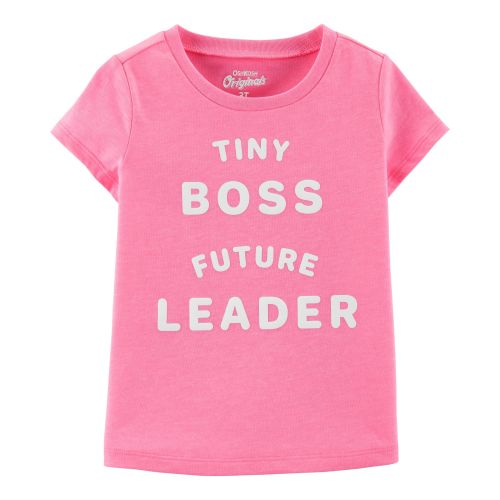 OshKosh Originals Graphic Tee - 9M - Pink, White