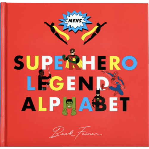 Superhero Legends Alphabet Book: Mens – Alphabet Legends US