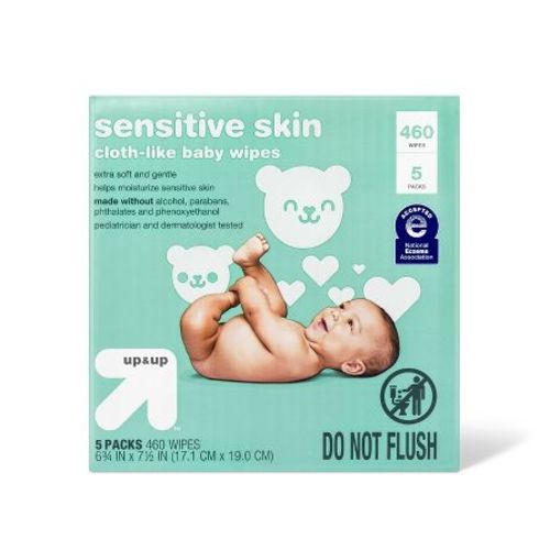 Sensitive Skin Baby Wipes With Moisturizing Lotion - Up & Up™ (select Count)