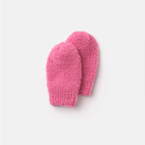 Mittens - Fuzzy (Vivid Pink)