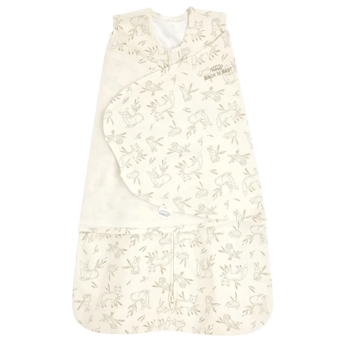 Halo SleepSack Swaddle, Lullaby Forest, Small