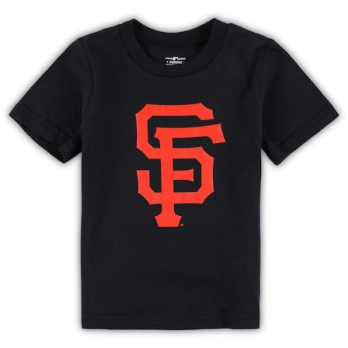 San Francisco Giants Infant Team Crew Primary Logo T-Shirt - Black