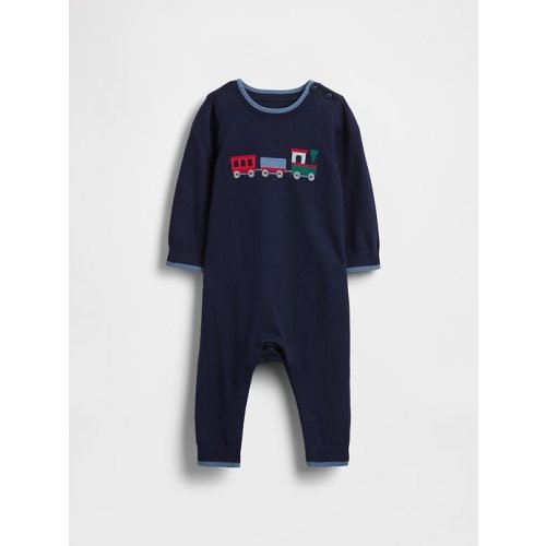Baby Graphic Sweater One-Piece