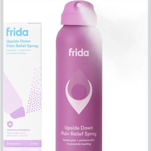 Frida Mom Anesthetic Spray, Hospital Strength Benzocaine and Glycerin for Instant Relief and Healing, Dermatologist Tested, with Aloe and Witch Hazel, Postpartum Essentials, 3.5oz