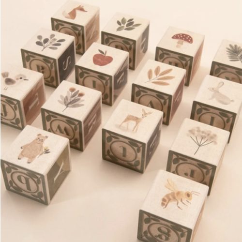 Watercolor ABC Blocks