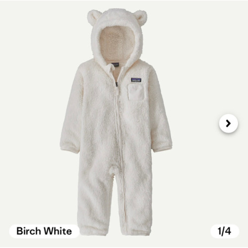 Patagonia Baby Furry Friends Fleece Bunting