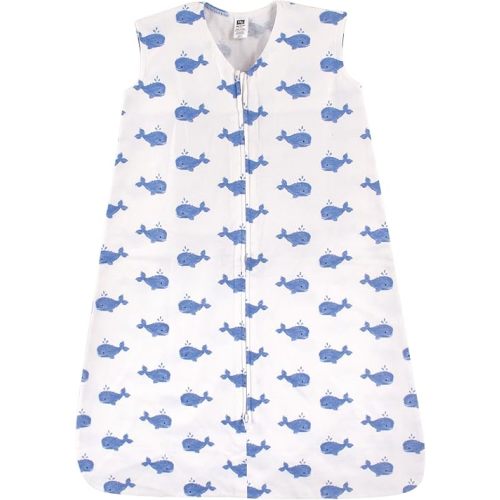 Hudson Baby Unisex BabyCotton Sleeveless Wearable Sleeping Bag, Sack, Blanket