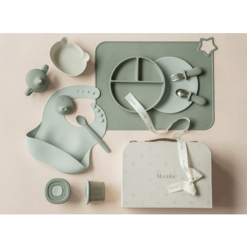 First Bites Gift Set (Sage/Mint)