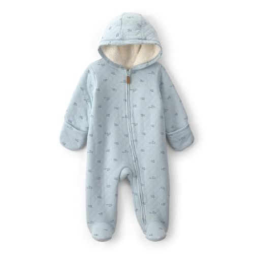 Carter's Baby 0-9 Months Hooded Sherpa Bunting Pram