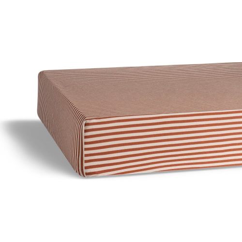Crib Sheet - Clay Stripe