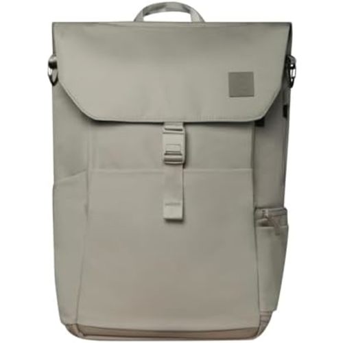 Huhu Diaper Bag Backpack – Large Baby Bag for Moms & Dads – Water-Resistant, Unisex Travel Kit for New Parents – Includes Changing Pad and 2 Organizer Pouches (Daybreak Taupe)