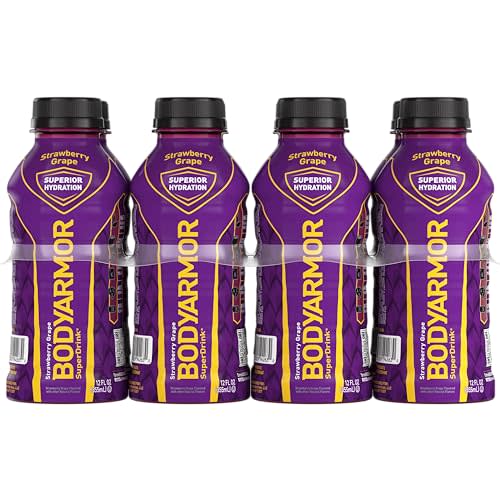 BODYARMOR Sports Drink, Mamba Forever, Strawberry Grape 12 Fl Oz, 8pk