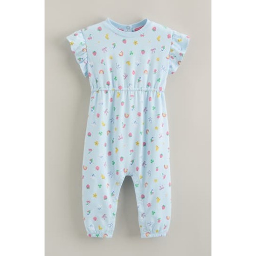 Ruffle Sleeve Romper, 3M