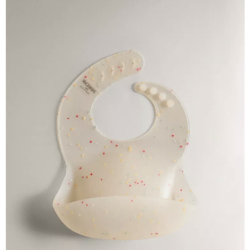 KIDS’ SILICONE CONFETTI BIB - Multicolored | ZARA United States