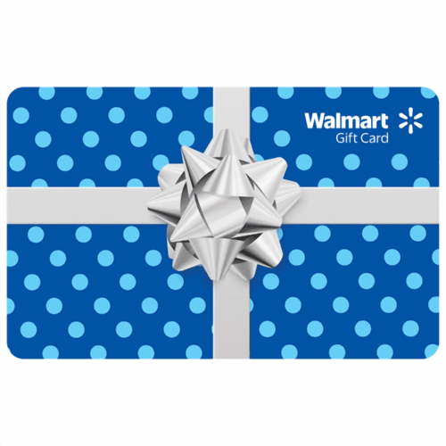 Birthday Present Walmart Gift Card