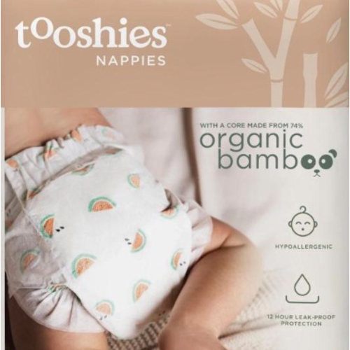 Tooshies Nappies size 1 & 2 + Tooshies water wipes