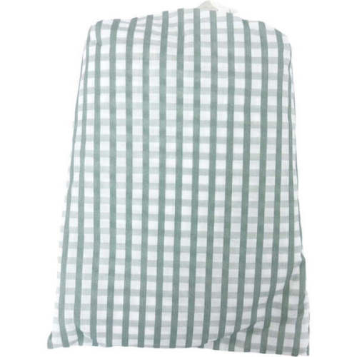 Gingham Crib Sheets, Sage - The Uptown Baby | Maisonette