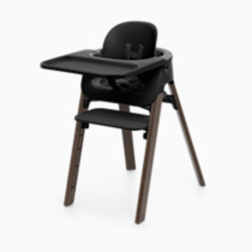 Stokke Steps Highchair - Black/Warm Brown