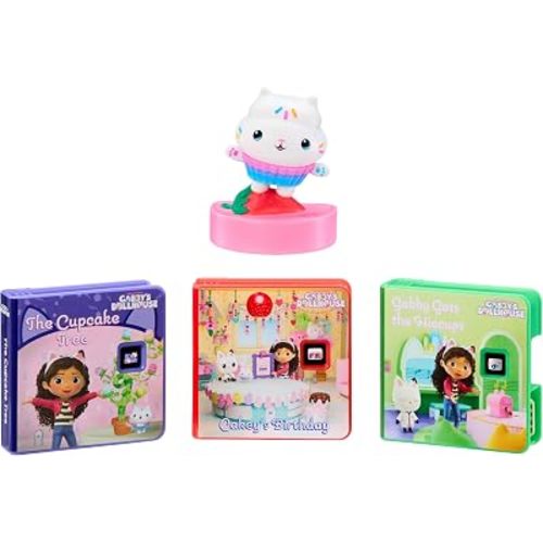 Little Tikes Story Dream Machine Gabby Dollhouse Cakey Collection, 3 Stories, Bonus Character, Projects Storytime for Kids, Audio Play, Fun Toy, Ages 3+ Years
