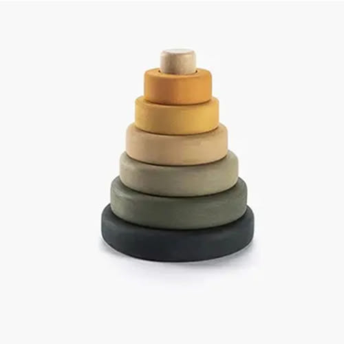 Wooden Mini Ring Stacker