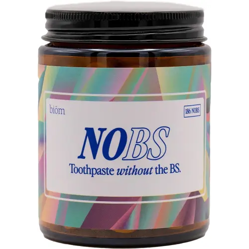 NOBS Toothpaste Tablets - Nano Hydroxyapatite, Flouride & Plastic Free, Eco & Travel Friendly - Remineralize with NHA (3 Month)