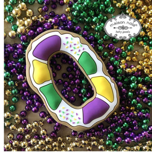 King Cake Silicone Teether | Maison Nola