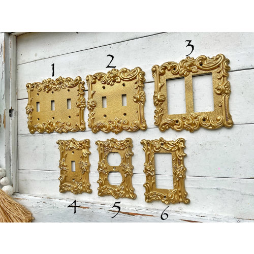 Antique Bronze Outlet Cover Plate