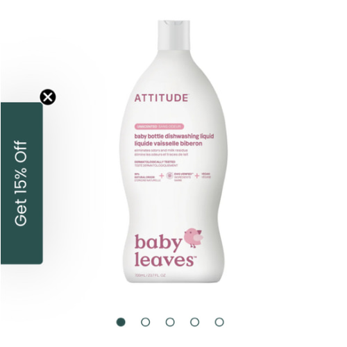 High Performance Baby Dish Soap for Baby Bottle I ATTITUDE