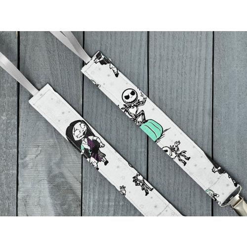 Nightmare Before Christmas Universal Pacifier Clip / Binky Holder