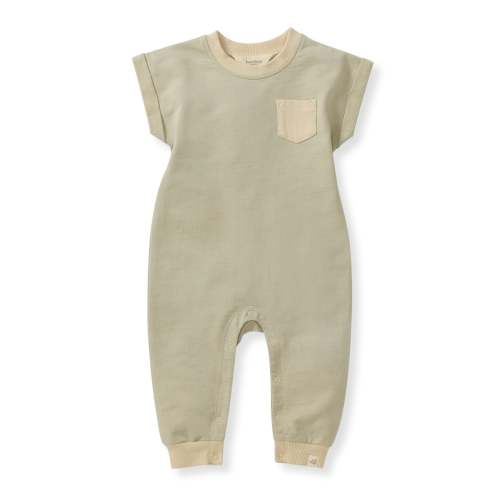 Vintage Wash Baby Boy Pocket Jumpsuit – Burt's Bees Baby