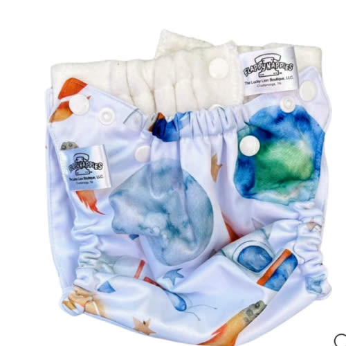 All-in-Two Diaper Cover and Belt (Printed PUL) – Flappy-Nappies