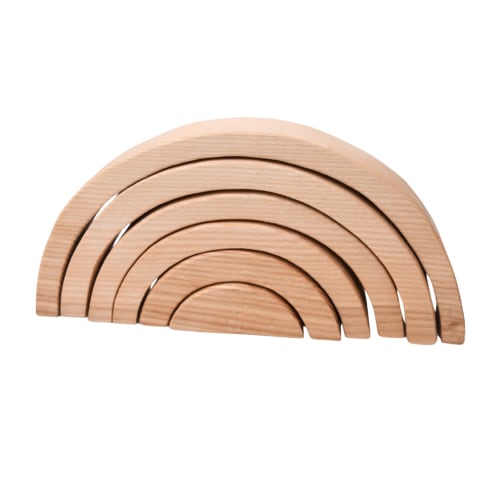 Wooden Stacking Rainbow Toy - Large