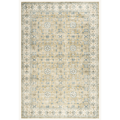 Mariel Wool and Cotton Rug | Blue – Rugs USA
