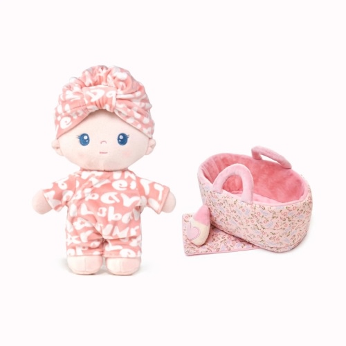 Leyadoll Personalized Baby Doll with Pudding Girl, Soft Plush Baby Doll for Kids – Leya Doll