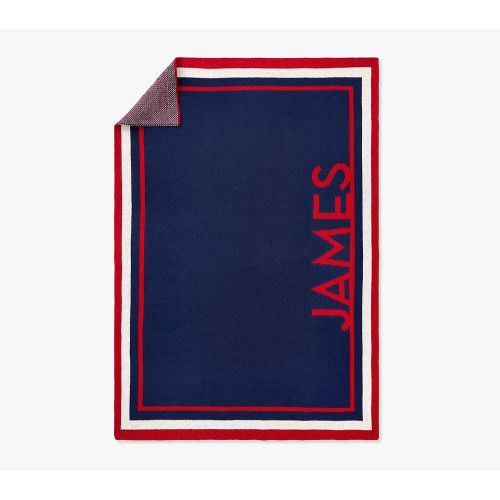 Multi Border Personalized Baby Blanket
