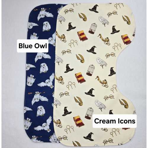 It's Magic, Baby! | Contoured Cotton Burp Cloth