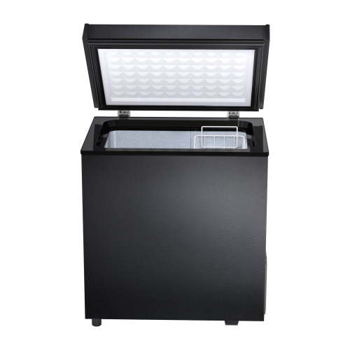 WAA 1.8 cu.ft. Chest Freezer Free Standing Top open Door Deep Compact Freezer Suitable for Home/RV/Kitchen/Office Black