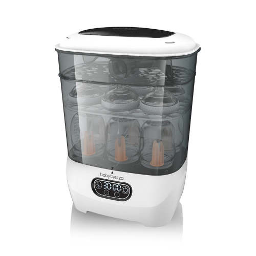 Baby Brezza One Step Sterilizer Dryer Advanced Electric Steam Sterilizer with HEPA Filter