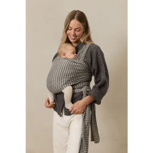 Stormy Houndstooth Wrap