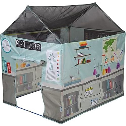 Pacific Play Tents 20461 Science Center Play House Tent 48" x 38" x 48"