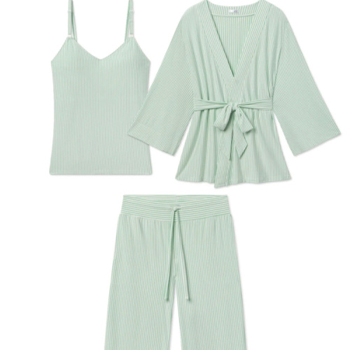 LAKE | Women | DreamModal® Pajamas | Fog Maternity Kimono Bundle