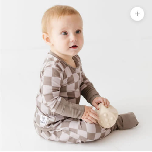 Cocoa Check Day to Night Romper