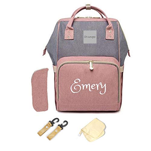 PERSONALIZED Large Diaper Knapsack/Tote Backpack/Messenger Shoulder Bag