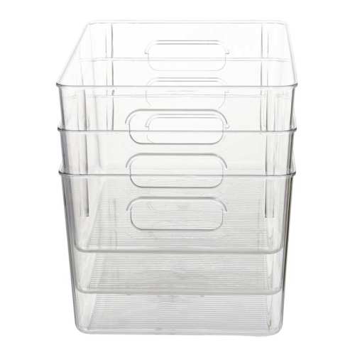 Real Simple 3-Pack Square Pantry Bin Large | At Home