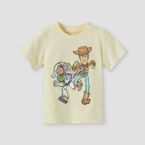 Toddler Boys' Toy Story Short Sleeve T-Shirt - Yellow 4T