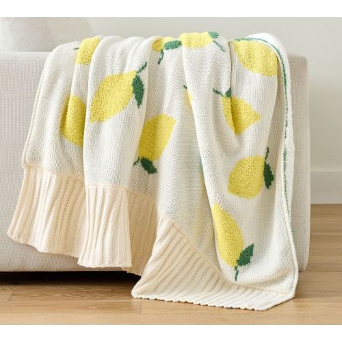 Limoncello Knit Throw