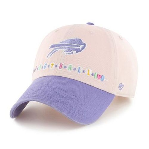 Toddler '47 Light Pink/Light Purple Buffalo Bills Friendship Clean Up Adjustable Hat
